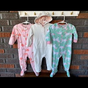 12 month Fleece Sleeper Bundle